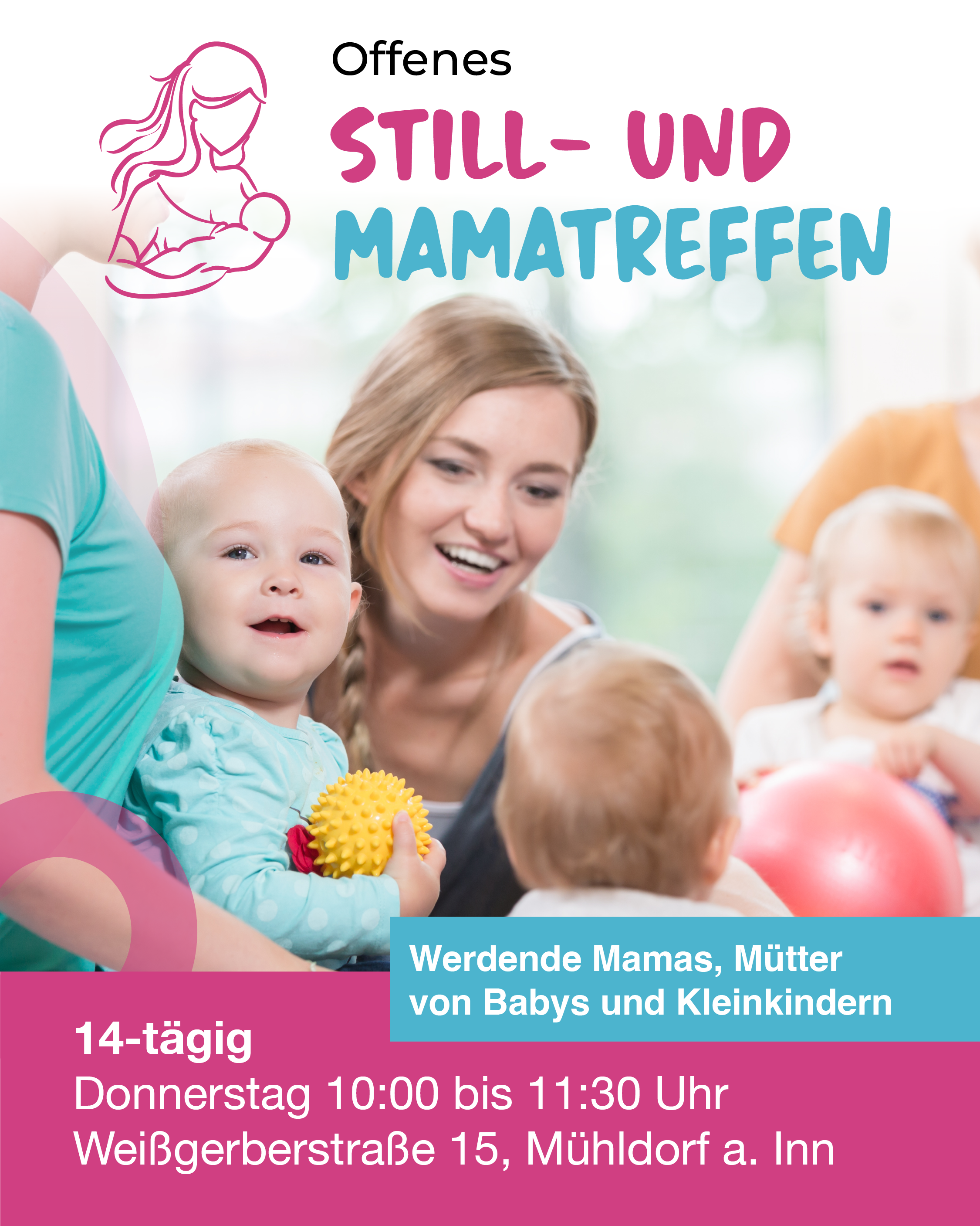 Flyer offenes Still- und Mamatreffen